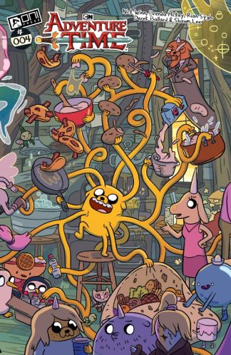 Adventure Time #4 1:10 Incentive Paroline Connecting Variant 2025 1st Print