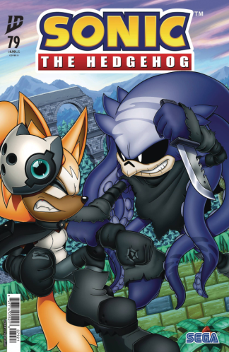 Sonic the Hedgehog #79 Cover B Tyler McGrath Variant 1st Print