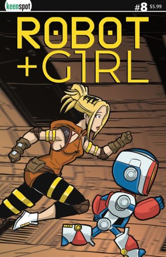 Robot + Girl #8 Cover A 1st Print