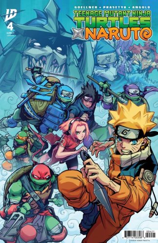 Teenage Mutant Ninja Turtles x Naruto #4 Cover B Hendry Prasetya Variant 1st Print