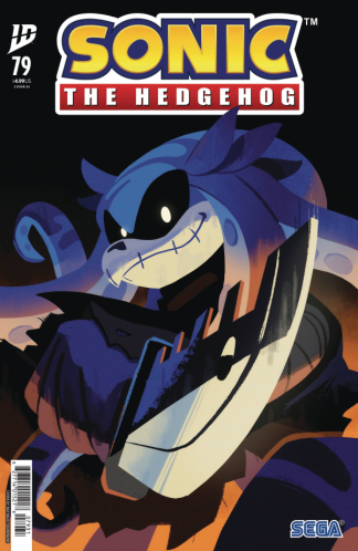 Sonic the Hedgehog #79 1:10 RI Fourdraine Incentive Var 1st Print