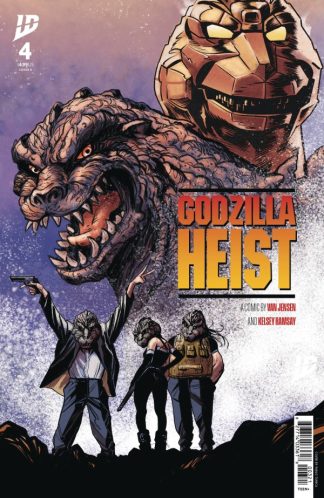 Godzilla: Heist #4 Cover B Pablo Tunica Variant 1st Print