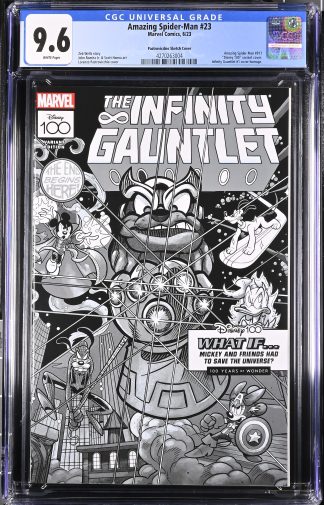 Amazing Spider-Man #23 CGC 9.6 1:100 Disney Variant Cover