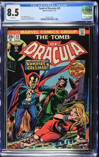 Tomb of Dracula #29 CGC 8.5 Gil Kane 1975