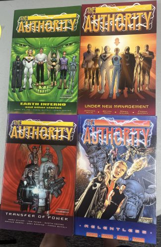 The Authority Vol 1-4 Paperback TPB Set Warren Ellis Wildstorm