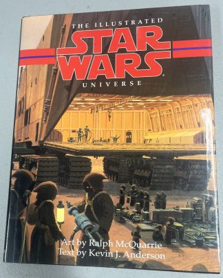 The Illustrated Star Wars Universe by Kevin Anderson 1st Ed HC 1995