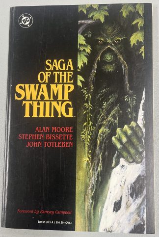 Saga of the Swamp Thing TPB #1 First 1st Printing Alan Moore DC Comics 1987