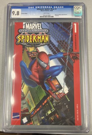Ultimate Spider-Man #1 CGC 9.8 German Edition 1st "Ultimate" title