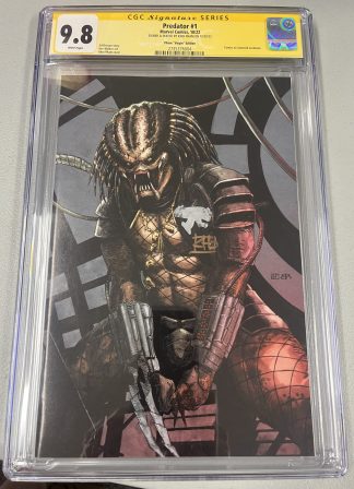 Predator #1 SS CGC 9.8 Comics To Astonish Inc Exclusive Virgin Variant Auto Pham