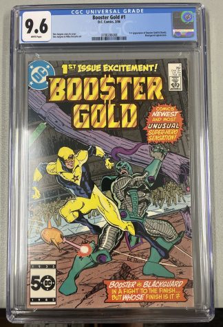 Booster Gold #1 CGC 9.6 1st appearance of Booster Gold, Skeets & Blackguard