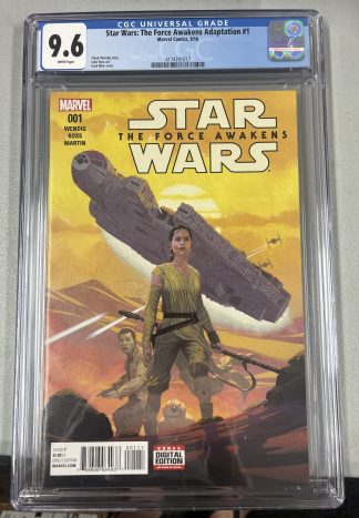Star Wars: The Force Awakens Adaptation #1 CGC 9.6 1st App Rey Kylo Ren