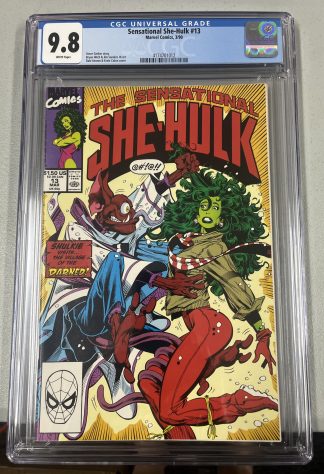 Sensational She-Hulk #13 CGC 9.8 Marvel Comics