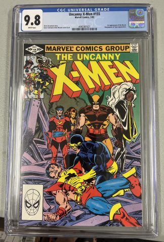 Uncanny X-Men #155 CGC 9.8 1st appearance of the Brood Starjammers & Tigra app.