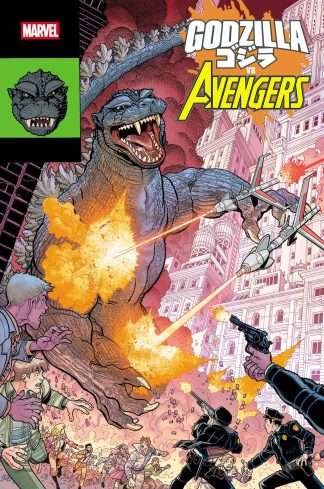 Godzilla vs Spider-Man X-Men Hulk Avengers Thor FF Bradshaw Variant Set