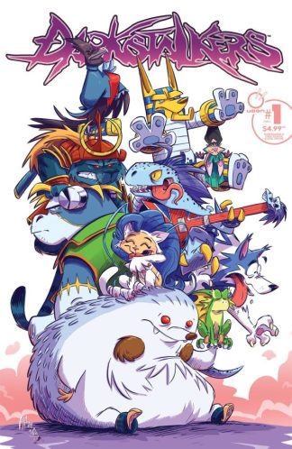 Darkstalkers x Street Fighter Blood Throne #1 Cover C Dax Gordine Variant 1st Print