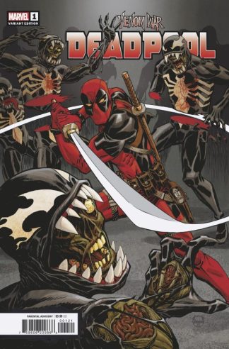 Venom War: Deadpool #1-3 Complete Set Run Marvel 2024 Cover B