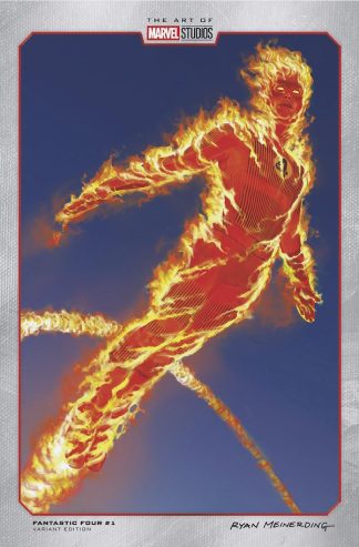 Fantastic Four #1 Ryan Meinerding Marvel Studios Variant 2025 1st Print