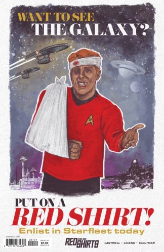 Star Trek: Red Shirts #1 Cover B J. J. Lendl Variant 1st Print