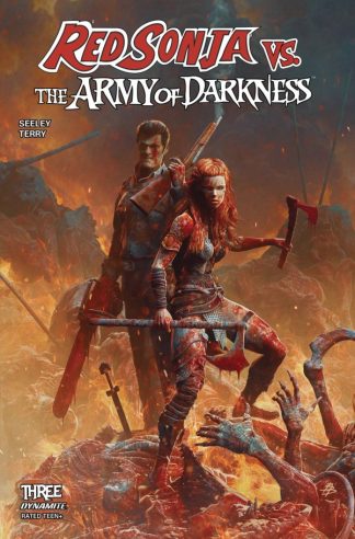 Red Sonja vs Army of Darkness #3 Cover A 1st Print