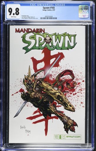Spawn #165 CGC 9.8 1st App Mandarin Spawn