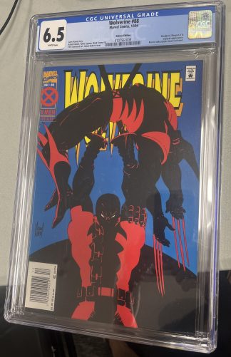 Wolverine #88 CGC 6.5 1st meeting of Wolverine & Deadpool 1988