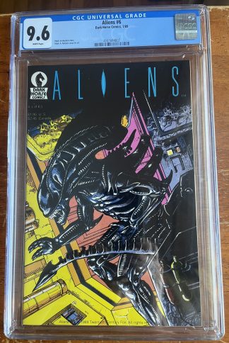 Aliens #6 CGC 9.6 1989 Dark Horse Comics