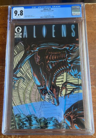 Aliens #4 CGC 9.8 1989 Dark Horse Comics