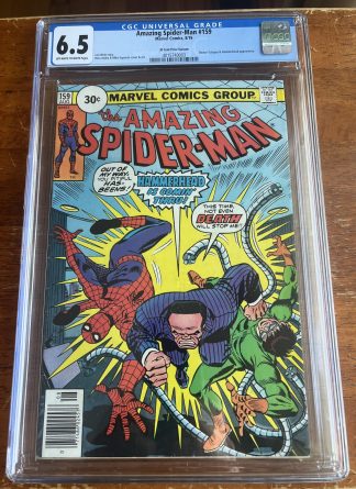 Amazing Spider-Man #159 CGC 6.5 30 Cent Price Variant