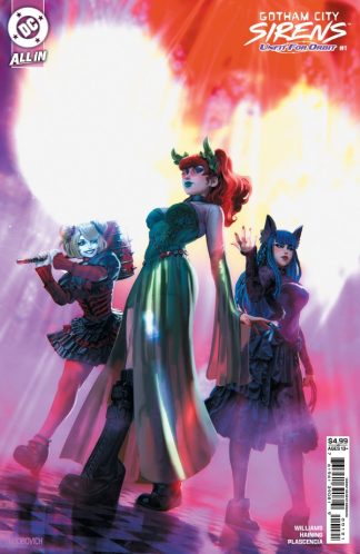 Gotham City Sirens: Unfit for Orbit #1-5 Complete Cover B Noobovich Variant Set 1st Print