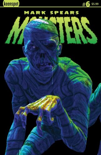 Mark Spears Monsters #6 Cover B Mark Spears The Cursed Mummy Variant 1st Print
