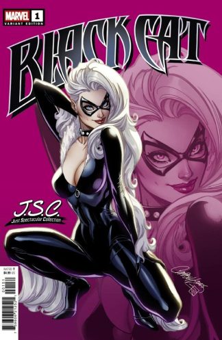 Black Cat #1 2025 J. Scott Campbell Just Spectacular Collection Variant 1st Print