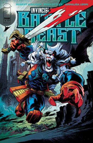 Invincible Universe Battle Beast #4 1:25 Incentive Jason Howard Variant 2025 1st Print