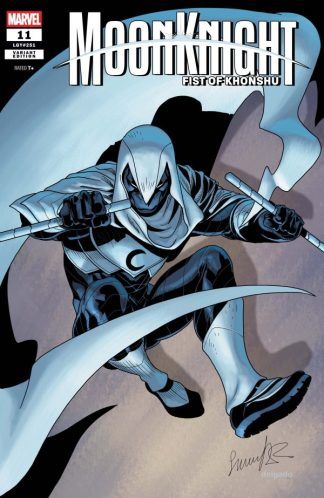 Moon Knight Fist of Khonshu #11 1:25 Incentive Salvador Larroca Variant 1st Print