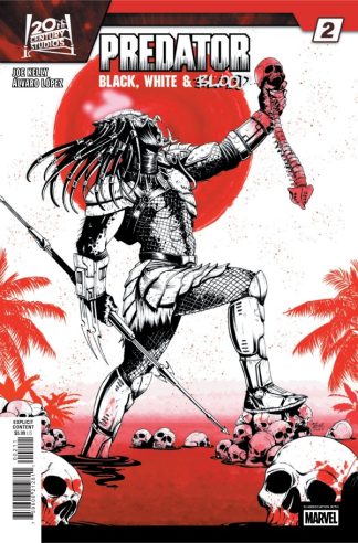 Predator: Black, White & Blood #2 Cover A 1st Print
