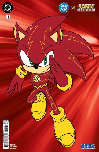 DC x Sonic the Hedgehog #1 Pablo M. Collar Variant Set 2nd 3rd 4th Printing