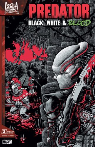 Predator: Black, White & Blood #2 J. Gonzo Variant 1st Print