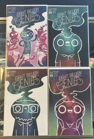 Eight Billion Genies #1-8 Complete Set Various Printings Image
