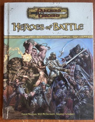 Dungeons & Dragons: Heroes of Battle 3.5 David Noonan Hardcover HC 2005