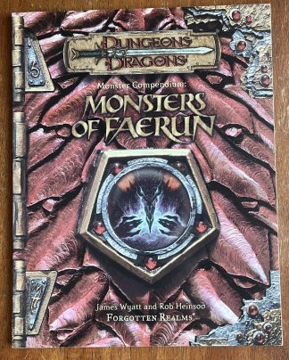 Dungeons & Dragons: Monsters of Faerun 3.5 Softcover