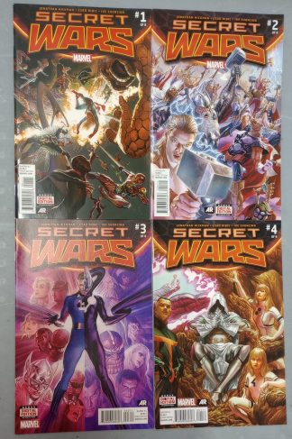 Secret Wars #1-9 Complete Set Marvel 2015 1st God Emperor Doom Hickman