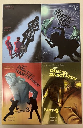 The Hardy Boys The Death of Nancy Drew #1-6 Complete Set Run Dynamite 2020