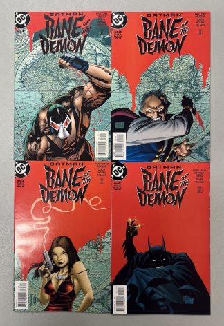 Batman Bane of the Demon #1-4 Complete Set Run DC 1998