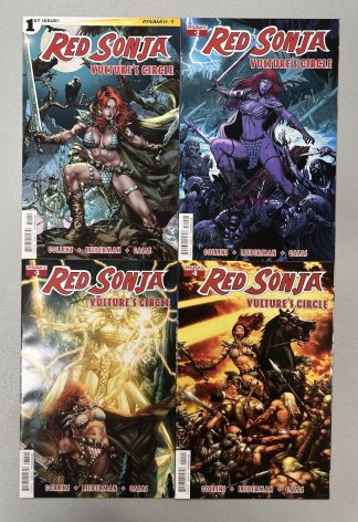 Red Sonja Vulture's Circle #1-5 Complete Set Run Dynamite 2014