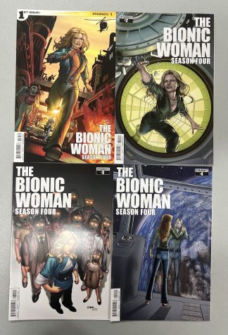 The Bionic Woman Season Four #1-4 Complete Set Run Dynamite 2014