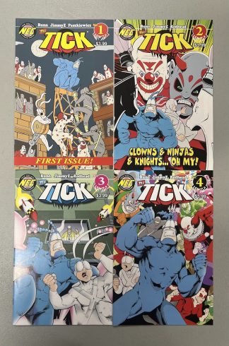 The Tick #1-4 Complete Set Run NEC 2017