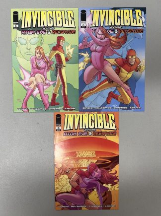 Invincible Presents Atom Eve & Rex Splode #1-3 Complete Set Run Image 2009