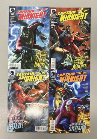 Captain Midnight #1-4 Set Run Dark Horse 2013