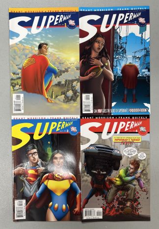 All Star Superman #1-12 Complete Set Run Morrison DC 2006