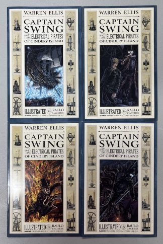 Captain Swing and the Electrical Pirates #1-4 Complete Set Run Avatar 2010