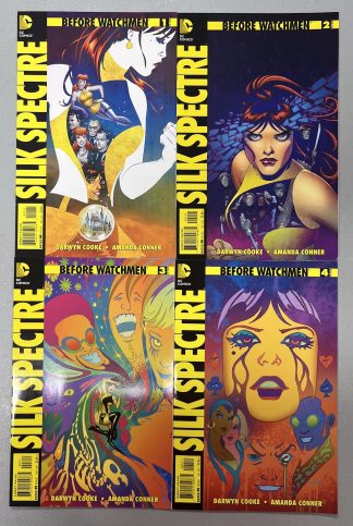 Before Watchmen: Silk Spectre #1-4 Complete Set Run DC 2012